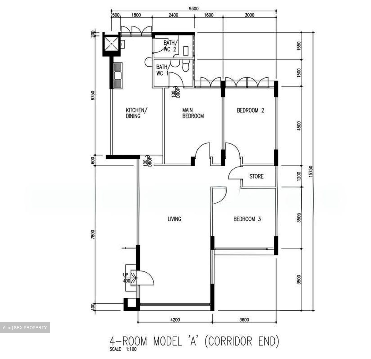 Blk 55 Ping-an Gardens (Bedok), HDB 4 Rooms #586246891